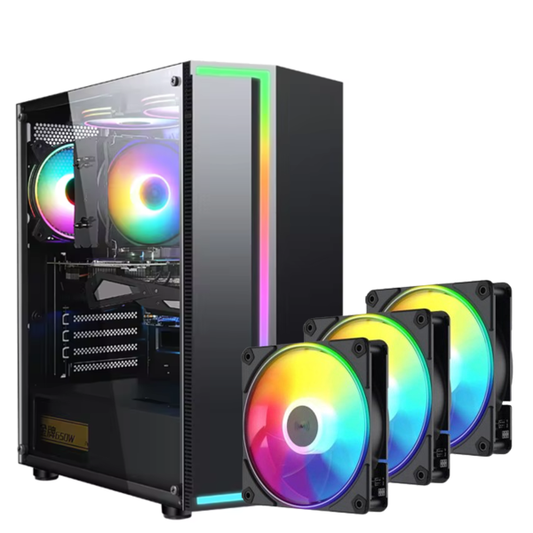 XTRMLAB HELIX + XTRMLAB XT120 ARGB (Triple Pack) + HUB Accueil UltraPC, Ultra Pc Gamer Maroc