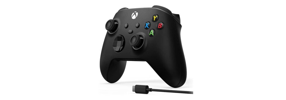Xbox Manette sans fil Carbon Noir avec...