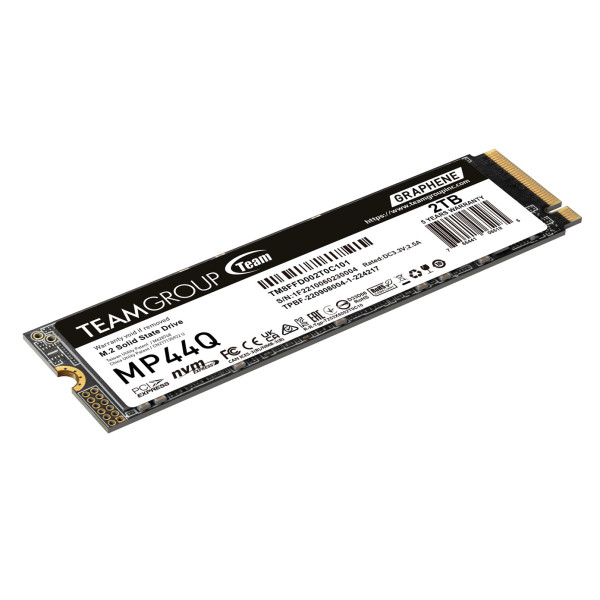 TeamGroup MP44Q M.2 PCIe NVMe 2TB Disques SSD Team Group, Ultra Pc Gamer Maroc