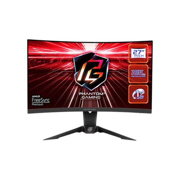 ASRock PHANTOM GAMING PG27Q15R2A 27″ CURVED 165Hz 2K Moniteurs ASRock, Ultra Pc Gamer Maroc