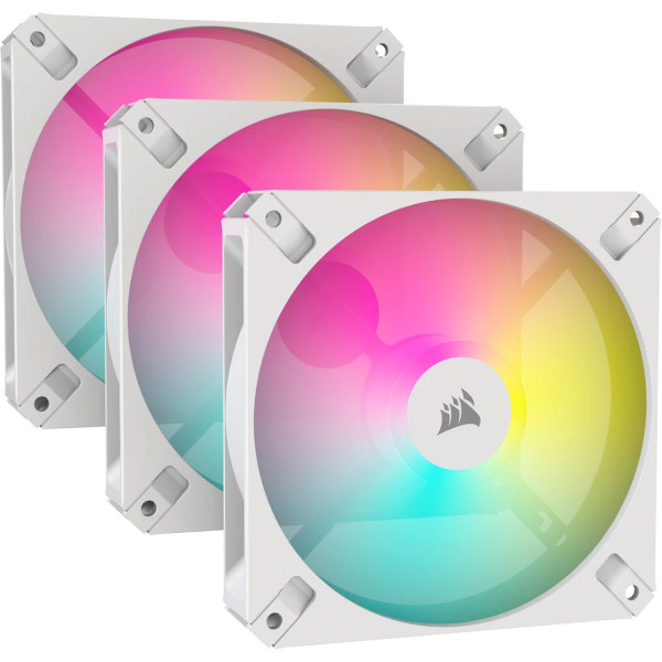 Corsair AR120 Digital RGB Triple Pack (White) Refroidissement Corsair, Ultra Pc Gamer Maroc