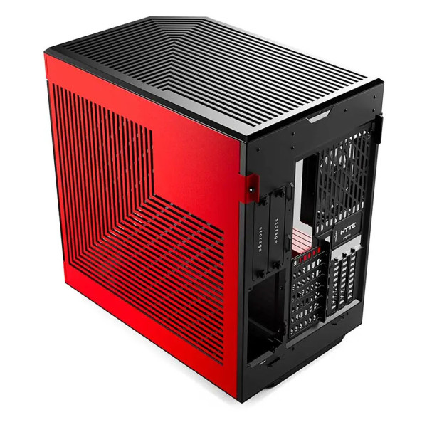 Hyte Y60 (Red) Boitiers PC HYTE, Ultra Pc Gamer Maroc