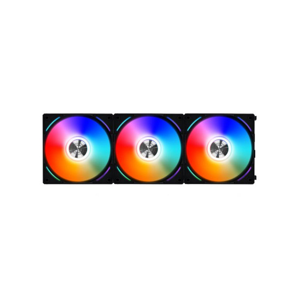 Lian Li Uni Fan AL120 RGB Triple Pack (Black) + Controller Ventilateurs boîtier Lian Li, Ultra Pc Gamer Maroc