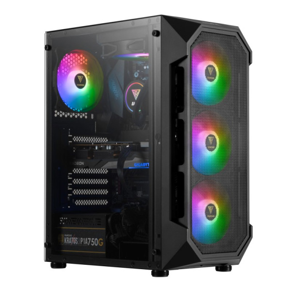 Gamdias Aura GC1 Black Les Moyennes Tours Gamdias, Ultra Pc Gamer Maroc