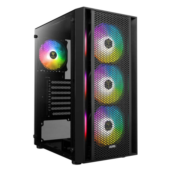 Gamdias Aura GC2 Black Les Moyennes Tours Gamdias, Ultra Pc Gamer Maroc