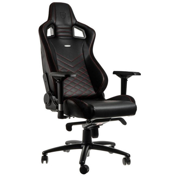 Noblechairs EPIC Black/Red Chaise gamer Noblechairs, Ultra Pc Gamer Maroc