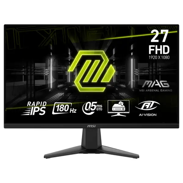 MSI MAG 275F 27" Rapid IPS 180Hz Moniteurs MSI, Ultra Pc Gamer Maroc
