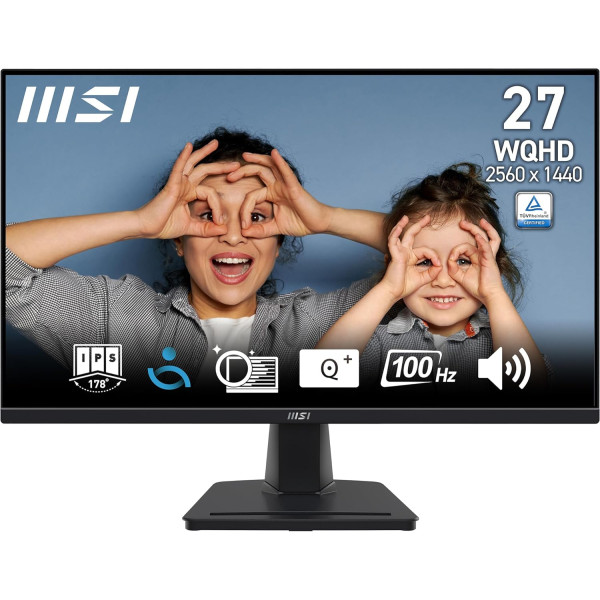 MSI MP275Q 27" IPS 2K 100Hz Moniteurs MSI, Ultra Pc Gamer Maroc