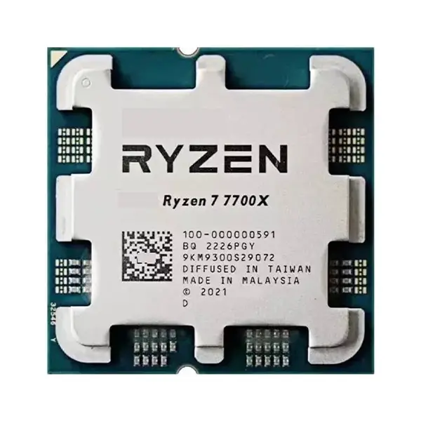 AMD Ryzen 7 7700X (4.5 GHz / 5.4 GHz) Tray Processeurs AMD, Ultra Pc Gamer Maroc