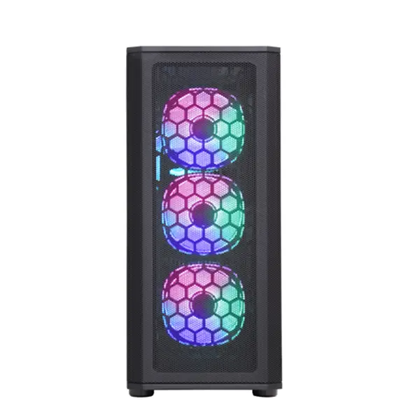 HYBROK CARBON ARGB BLACK Boitiers PC HYBROK, Ultra Pc Gamer Maroc