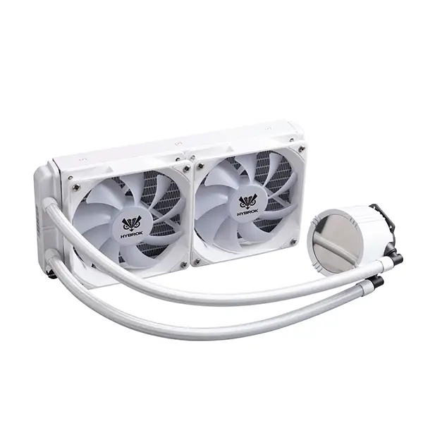 HYBROK HL240W RGB White Refroidissement HYBROK, Ultra Pc Gamer Maroc