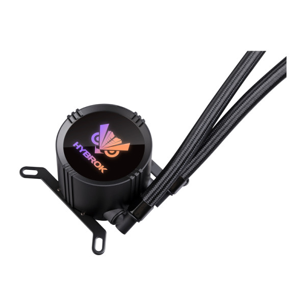 HYBROK HL240B RGB Black Refroidissement HYBROK, Ultra Pc Gamer Maroc