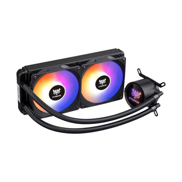 HYBROK HL240B RGB Black Refroidissement HYBROK, Ultra Pc Gamer Maroc