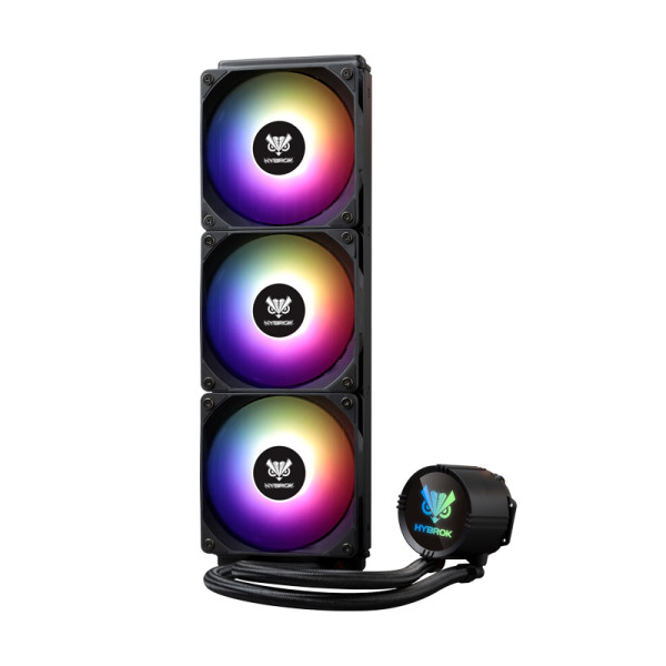 HYBROK HL360B RGB Black Refroidissement HYBROK, Ultra Pc Gamer Maroc
