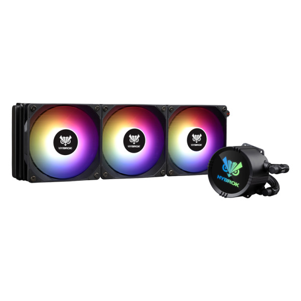HYBROK HL360B RGB Black Refroidissement HYBROK, Ultra Pc Gamer Maroc