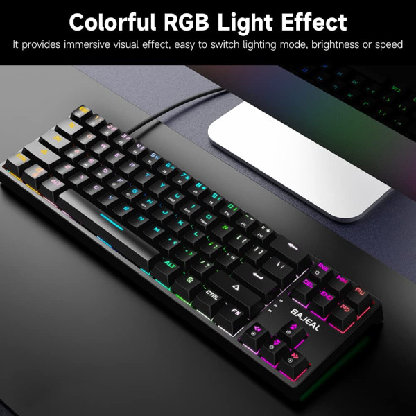 BAJEAL K71 ( Pink ) Claviers BAJEAL, Ultra Pc Gamer Maroc