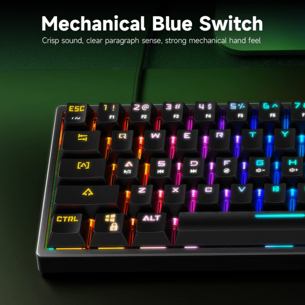 BAJEAL K71 ( Pink ) Claviers BAJEAL, Ultra Pc Gamer Maroc