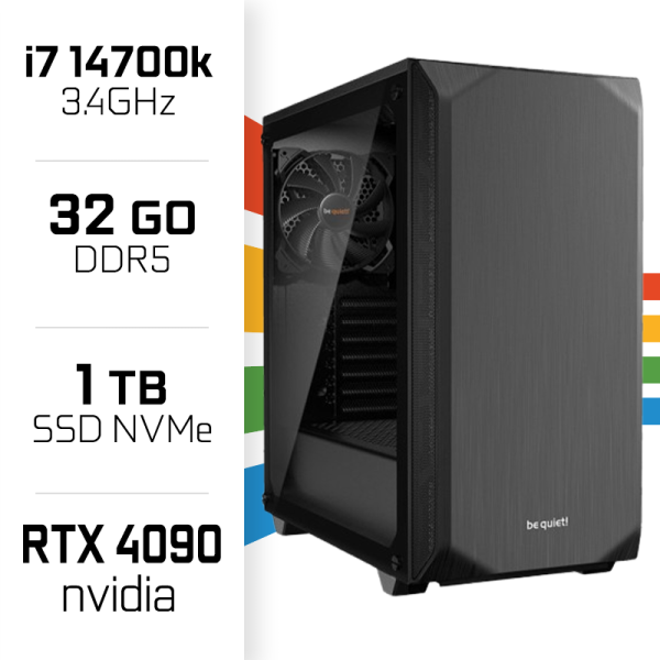 PC Gamer UltraPC Core i7 14700K/1TB SSD/32GB DDR5/RTX4090 PC Gamer Avancé UltraPC, Ultra Pc Gamer Maroc