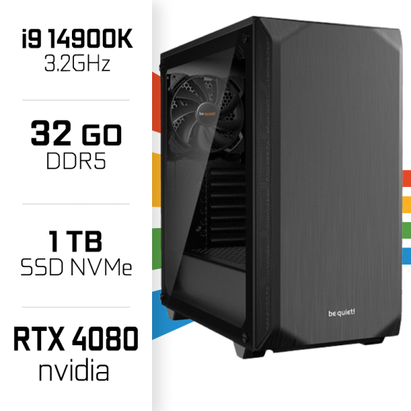 PC Gamer i9 14900K/1TB SSD/32GB DDR5/RTX4080 PC Gamer Avancé UltraPC, Ultra Pc Gamer Maroc