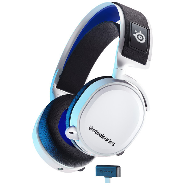 SteelSeries Arctis 7P+ (blanc) Casques SteelSeries, Ultra Pc Gamer Maroc