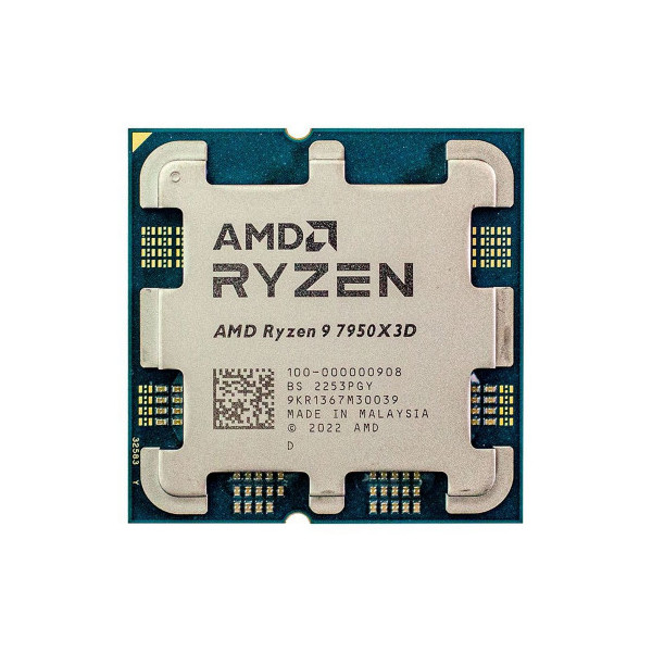 AMD Ryzen 9 7950X3D (4.2 GHz / 5.7 GHz) Tray Processeurs AMD, Ultra Pc Gamer Maroc