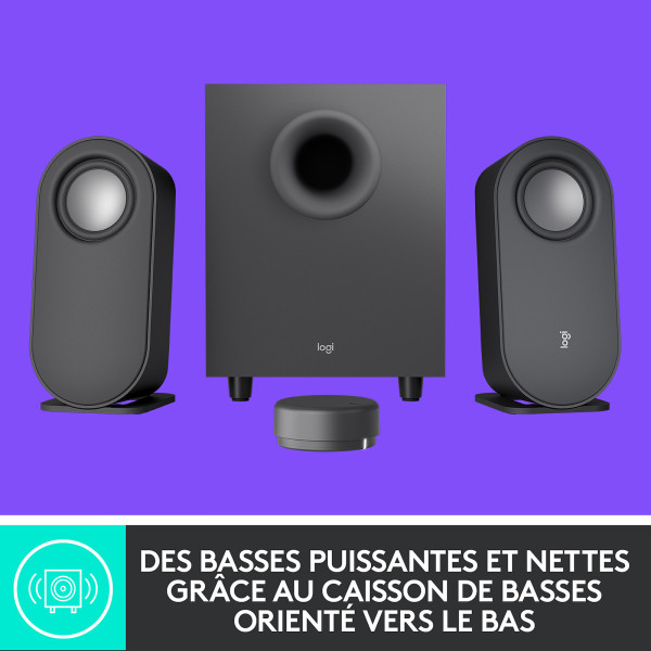 Logitech Z407 Bluetooth 5.0 Enceinte PC Logitech, Ultra Pc Gamer Maroc