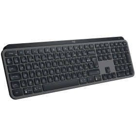 Logitech MX Keys S (Graphite) Claviers Logitech, Ultra Pc Gamer Maroc