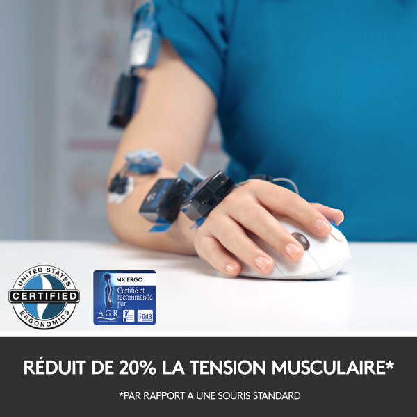 Logitech MX Ergo Souris Logitech, Ultra Pc Gamer Maroc