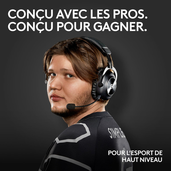 Logitech G Pro X 2 Lightspeed (Black) Casques Logitech, Ultra Pc Gamer Maroc