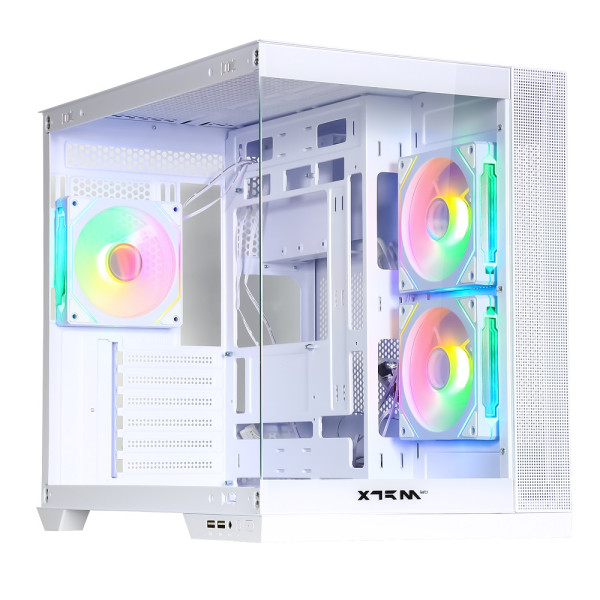XTRMLAB VISION (White) Boitiers PC XTRMLAB, Ultra Pc Gamer Maroc