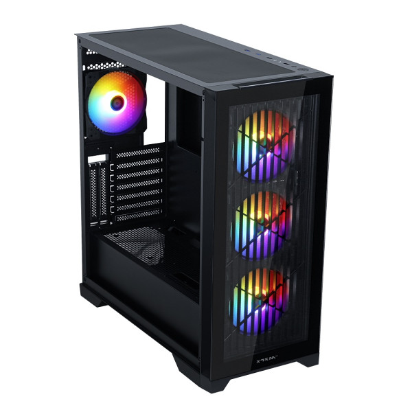 XTRMLAB GHOST (Black) Boitiers PC XTRMLAB, Ultra Pc Gamer Maroc