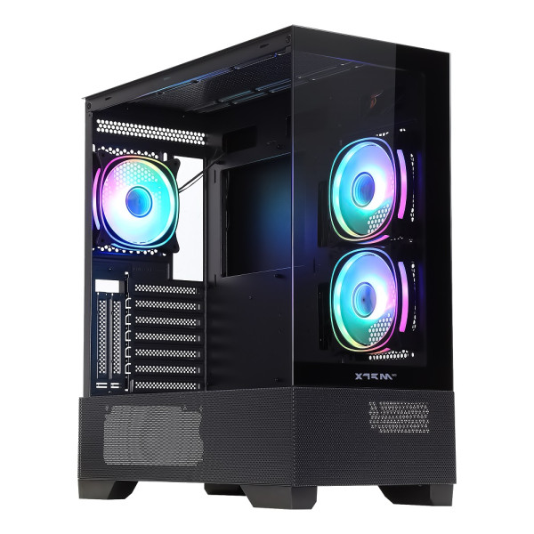 XTRMLAB DELTA (Black) Boitiers PC XTRMLAB, Ultra Pc Gamer Maroc
