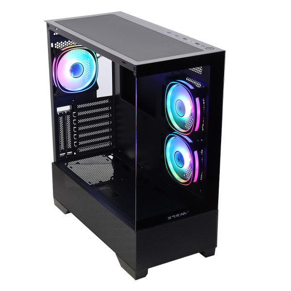 XTRMLAB DELTA (Black) Boitiers PC XTRMLAB, Ultra Pc Gamer Maroc