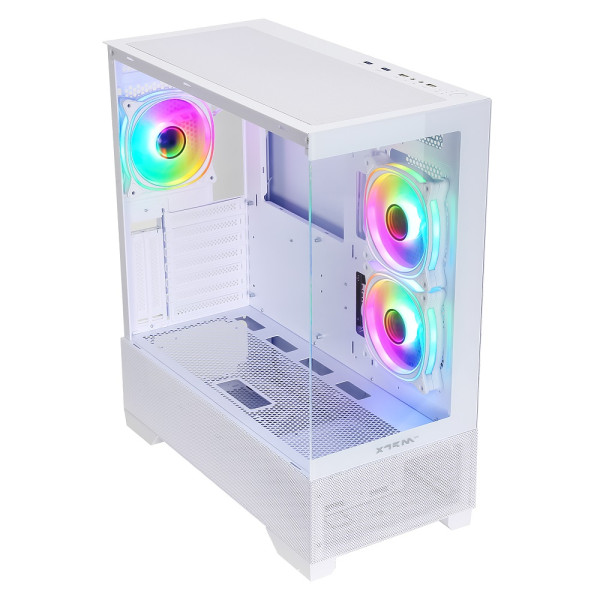 XTRMLAB DELTA (White) Boitiers PC XTRMLAB, Ultra Pc Gamer Maroc