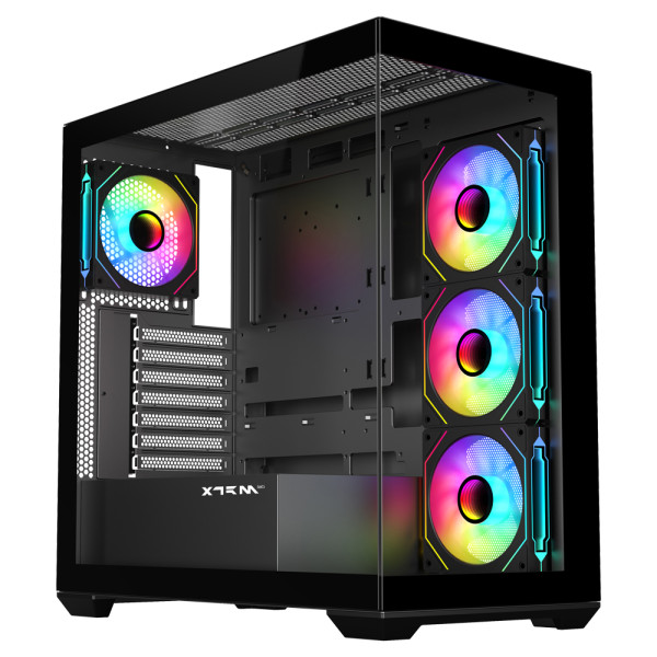 XTRMLAB INFINITY (Black) Boitiers PC XTRMLAB, Ultra Pc Gamer Maroc