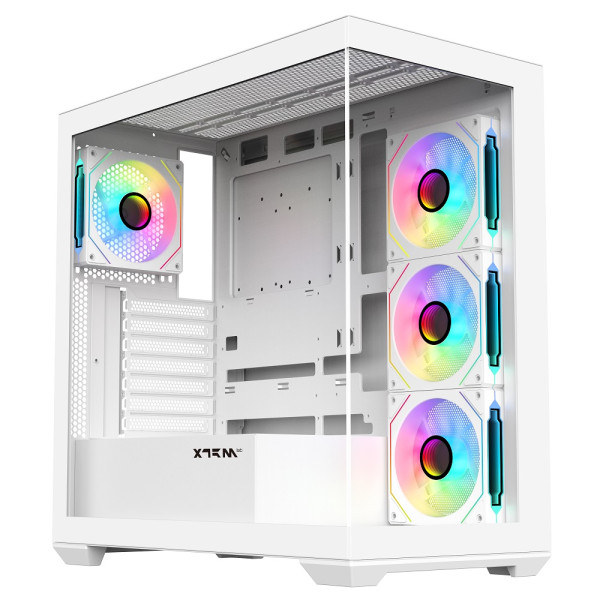 XTRMLAB INFINITY (White) Boitiers PC XTRMLAB, Ultra Pc Gamer Maroc