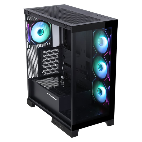 XTRMLAB SHADOW (Black) Boitiers PC XTRMLAB, Ultra Pc Gamer Maroc