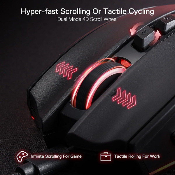 Redragon M813 Wired RGB Souris Redragon, Ultra Pc Gamer Maroc
