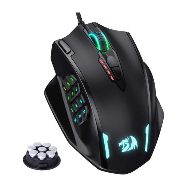 Redragon M908 Impact RGB MMO Souris Redragon, Ultra Pc Gamer Maroc