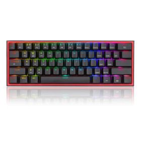 Redragon K616 Fizz PRO 60% Wireless RGB Red Switches (Black) Claviers Redragon, Ultra Pc Gamer Maroc
