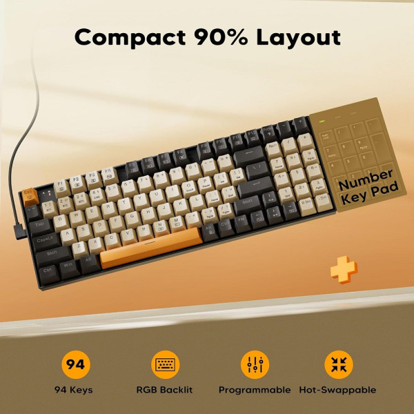 Redragon K636 CLO RGB Red Switches Claviers Redragon, Ultra Pc Gamer Maroc