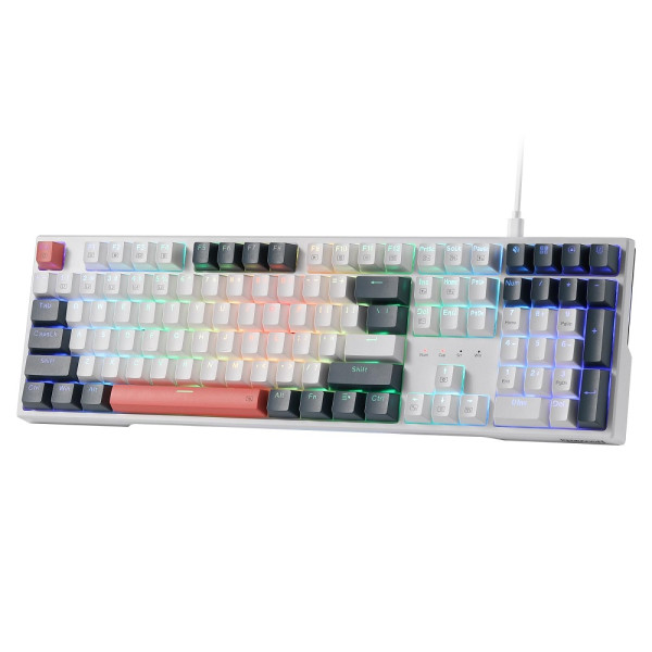 Redragon TRUNDLE K668 Wired RGB (Red Switches) Claviers Redragon, Ultra Pc Gamer Maroc