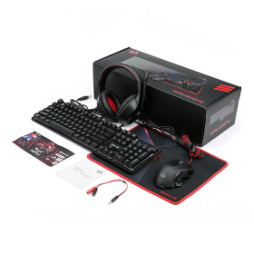 Redragon S137 Combo 4in1 Périphériques Redragon, Ultra Pc Gamer Maroc