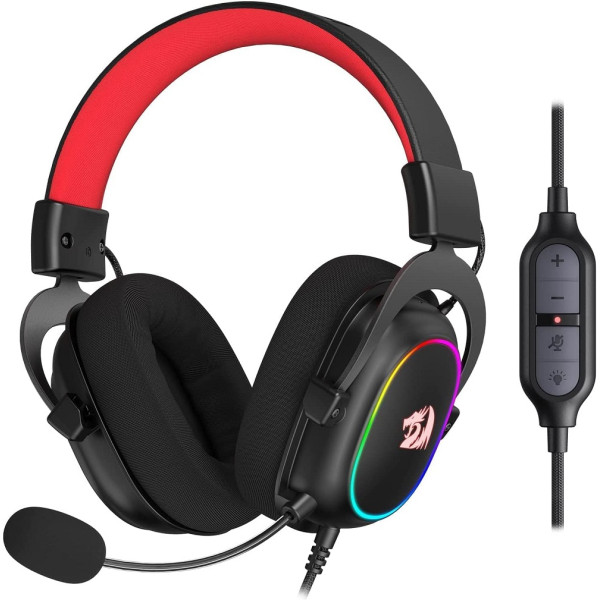 Redragon H510 Zeus-X RGB Wired Gaming Headset Casques Redragon, Ultra Pc Gamer Maroc