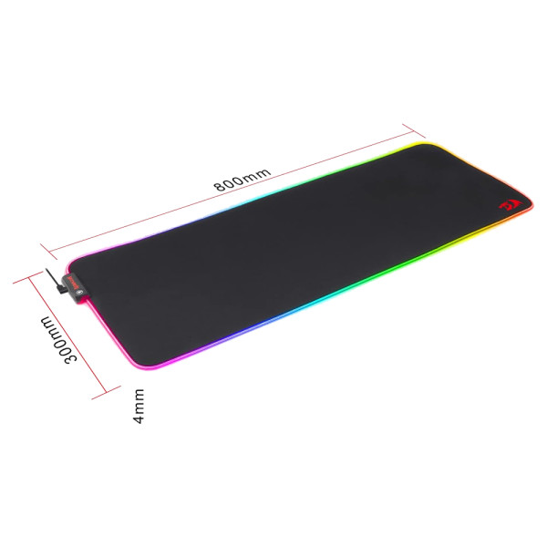 Redragon P033 Neptune X RGB Tapis de souris Redragon, Ultra Pc Gamer Maroc