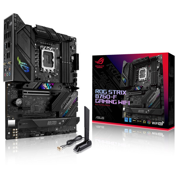 ASUS ROG STRIX B760-F GAMING WIFI Cartes mères ASUS, Ultra Pc Gamer Maroc