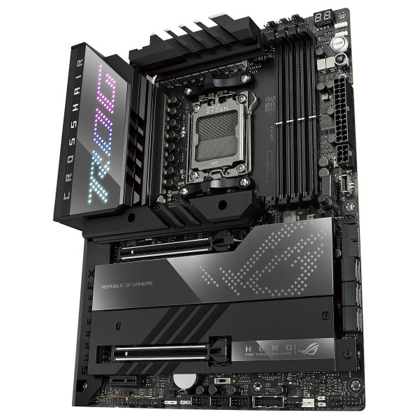 ASUS ROG CROSSHAIR X670E HERO Cartes mères ASUS, Ultra Pc Gamer Maroc