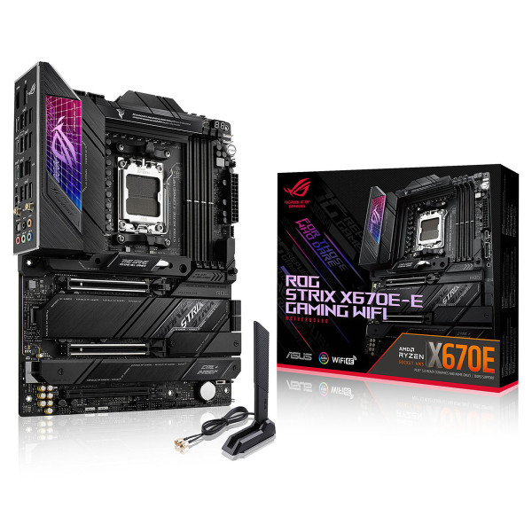 ASUS ROG STRIX X670E-E GAMING WIFI Cartes mères ASUS, Ultra Pc Gamer Maroc