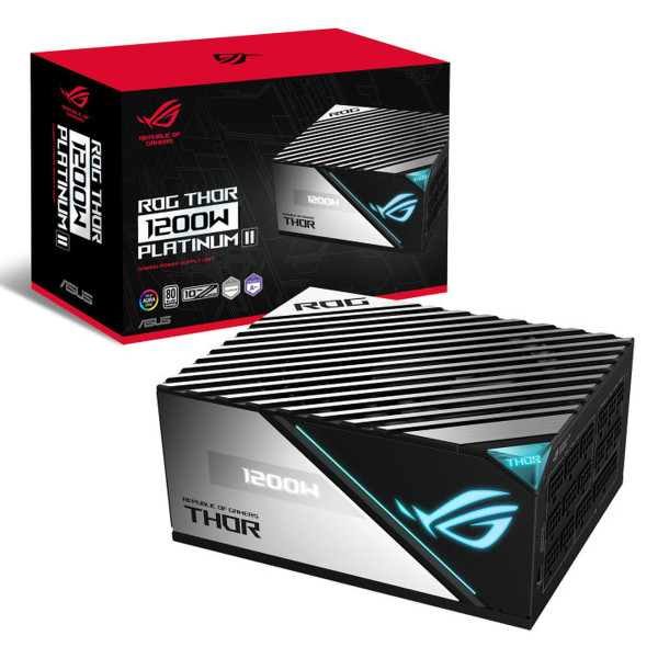 ASUS ROG Thor 1200W Platinum II Plus de 900 W ASUS, Ultra Pc Gamer Maroc