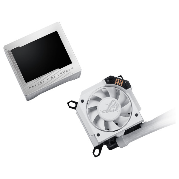 ASUS Ryujin III 360 ARGB White Edition Refroidissement ASUS, Ultra Pc Gamer Maroc